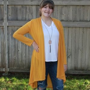 Long Stylish Spring Cardigan